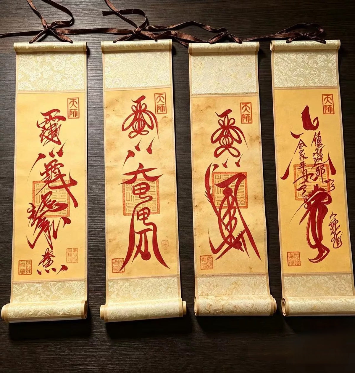 Handcrafted Daoist Dao Fu | Authentic Chinese Dao Fu for Blessings & Protection